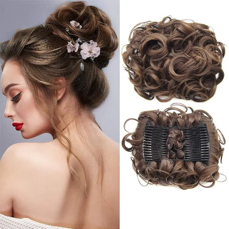 🌲Early Christmas Sale 49% OFF🎁Messy Curly Dish Bun